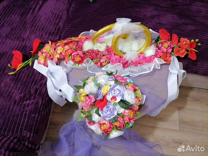 Свадебные аксессуары на машину