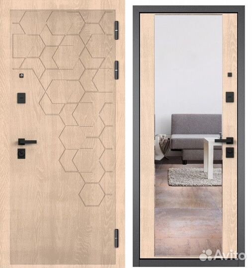 Дверь входная металлическая