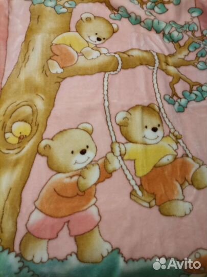 Детское одеяло 110 на 140