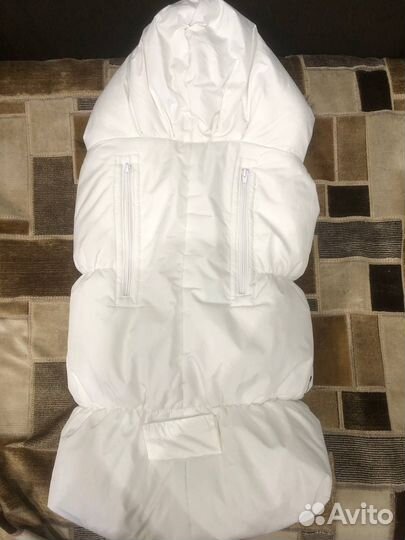 Зимний конверт на выписку