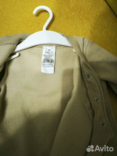 Комбинезон на флисе 68 размер