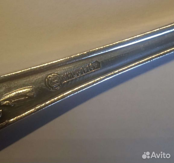 Комплект ложек мельхиор СССР