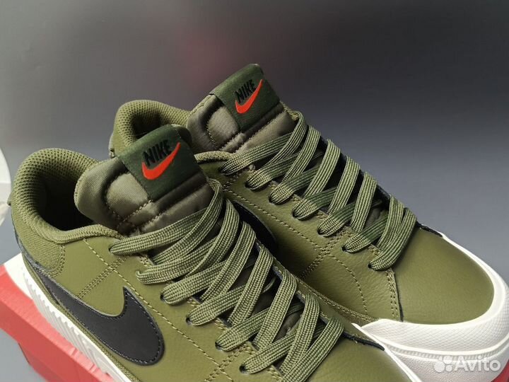 Кроссовки Nike court legacy lift (green)