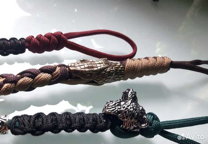 Темляк из паракорда и ланьярд для оружия