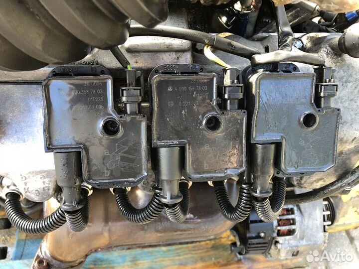 Катушка зажигания на Mercedes W 210 2.6 бензин