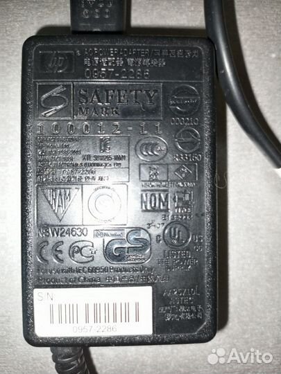 Блок питания HP к принтерам и мфу 0957-2288