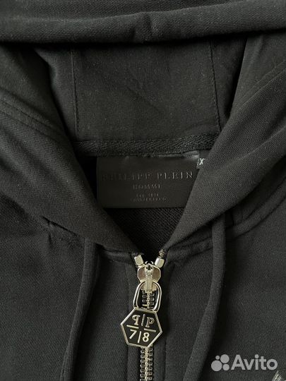 Philipp plein zip hoodie оригинал