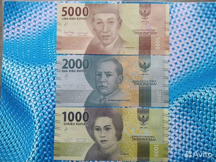 Боны Индонезии UNC пресс