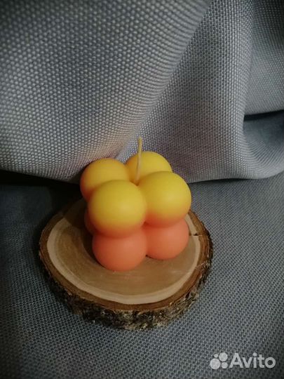 Ароматическая свеча(подставка в подарок)