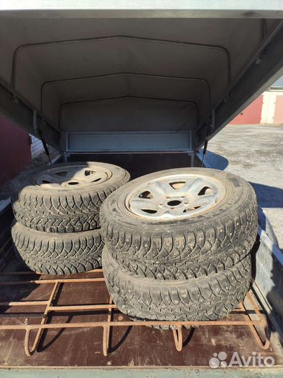 Зимние колеса на волгу