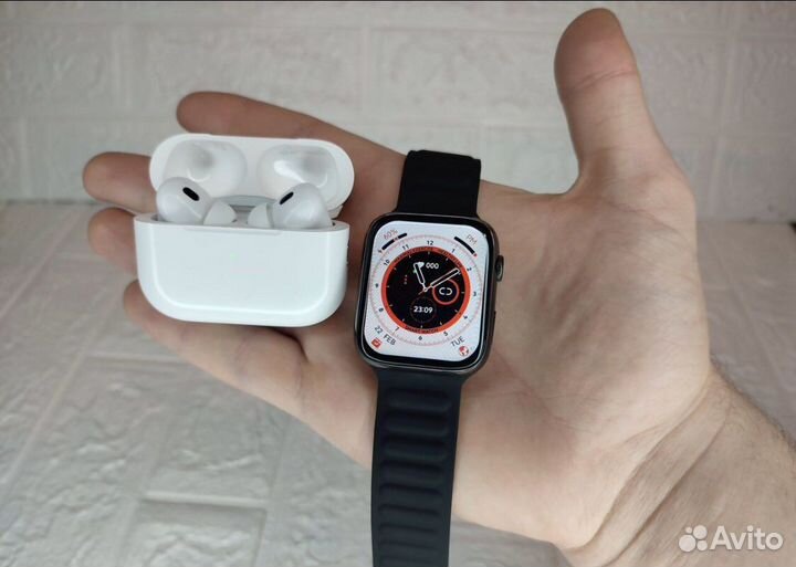 Подарок на новый год Airpods Pro 2 + Apple Watch 8