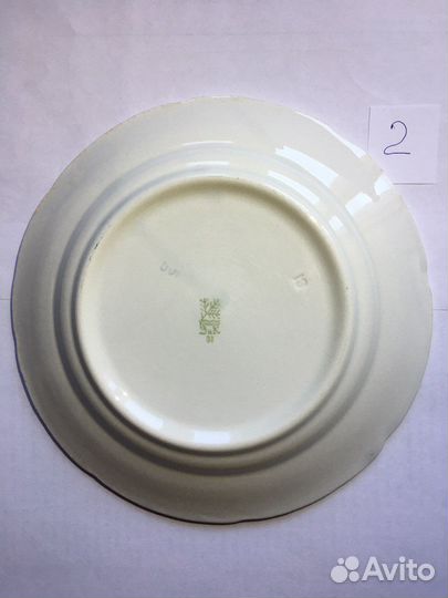 Тарелка, зик Конаково, СССР, диаметр 19,7 см