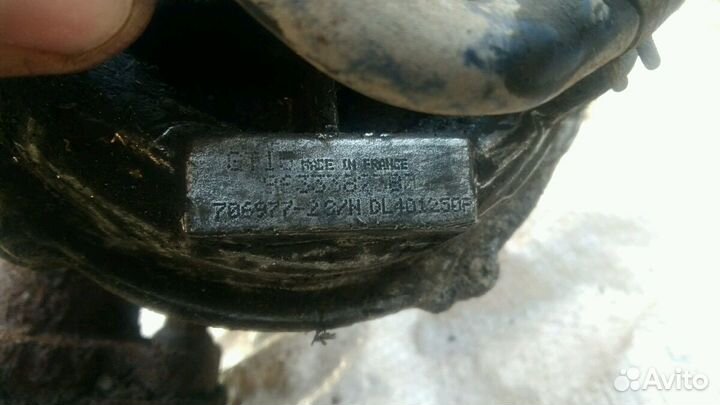 Турбина Пежо 307 Ситроен дизель 2.0 HDI