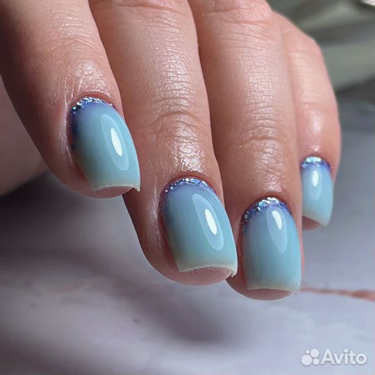 Маникюр наращивание