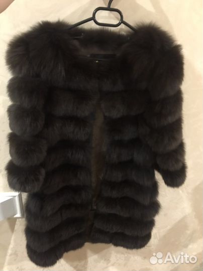 Шуба из песца