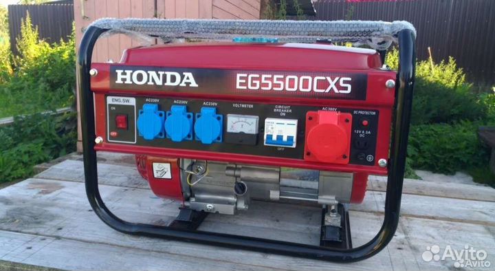 Бензиновый генератор Honda Eg5500