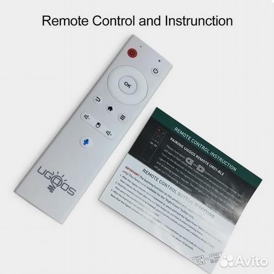 Голосовой пульт дистанционного управления Ugoos BT