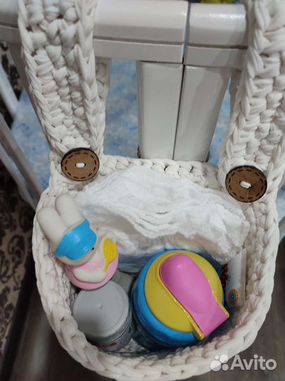 Корзинка на детскую кроватку