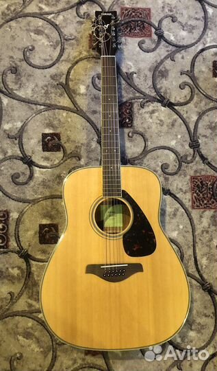 Гитара акустическая 12-струнная Yamaha FG 820 12