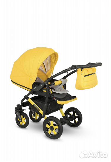 Коляска camarelo 3 в 1