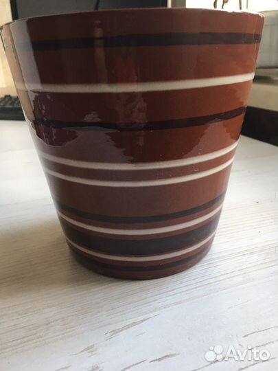 Горшок керамический для цветов