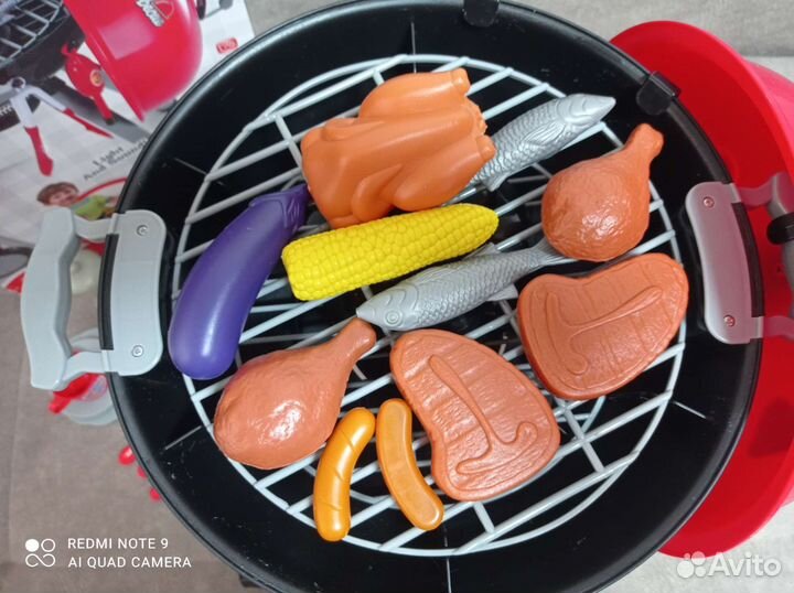 Игрушечный музыкальный гриль