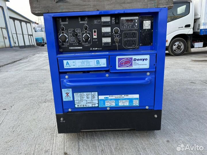 Сварочный генератор Denyo dlw400lsw без пробега