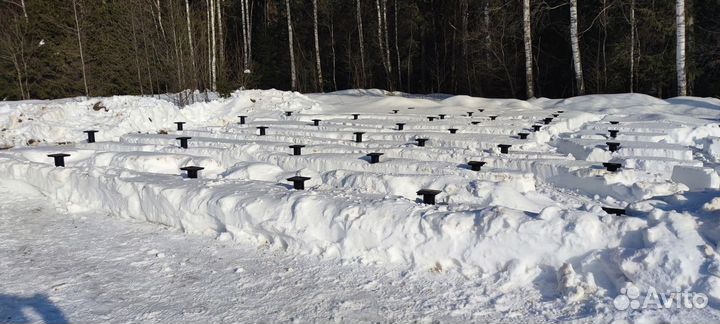 Винтовые сваи ремонт фундамента