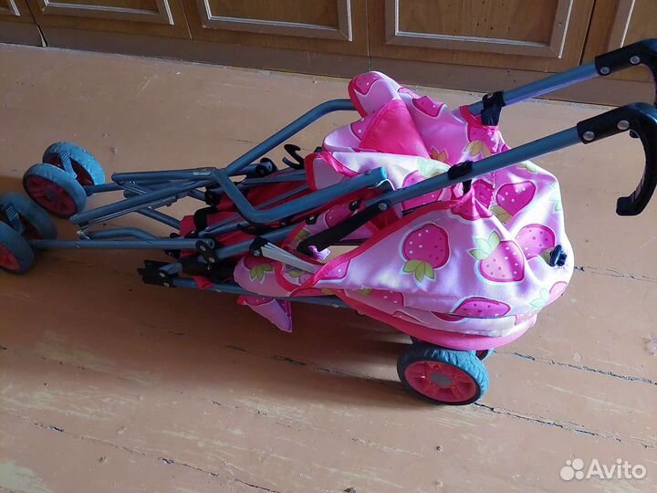 Детские санки коляска
