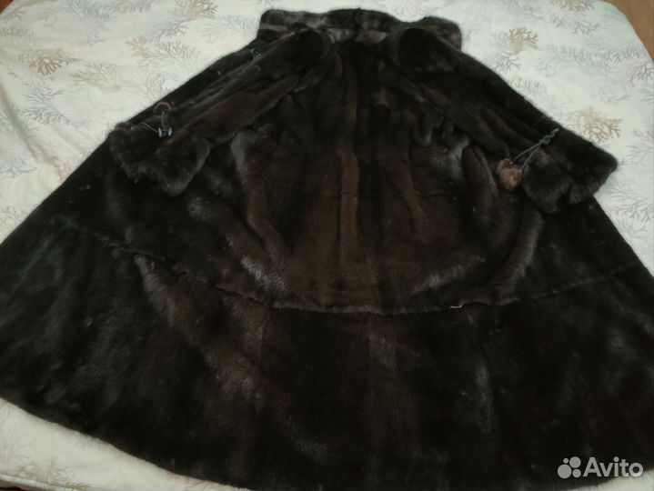 Шуба, мех норковый натуральный