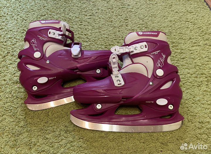 Коньки детские раздвижные