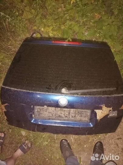 Крышка багажника со стеклом Шкода Фабия универсал