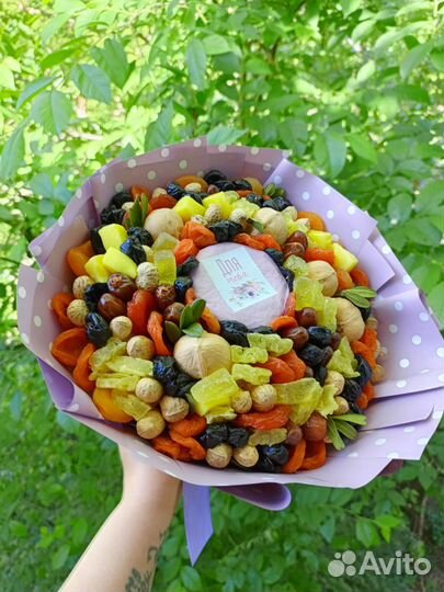 Букеты из сухофруктов и орехов.Съедобные букеты