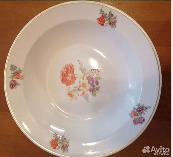 Тарелки фарфор СССР 50-60 годы