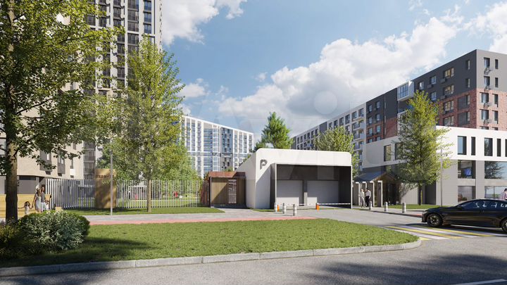 1-к. квартира, 45 м², 6/23 эт.