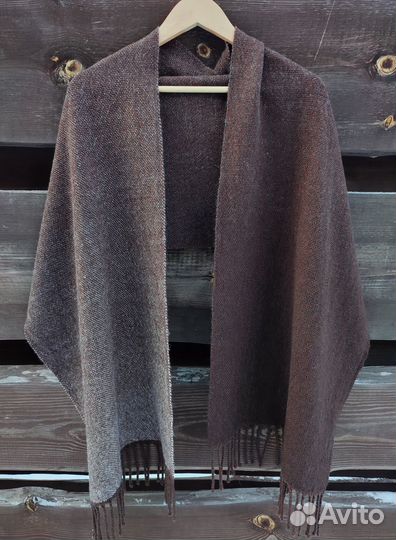 Шарф тканый палантин