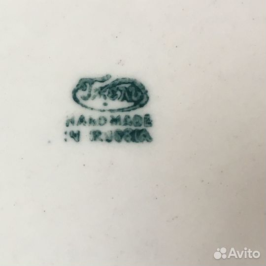 Масленка гжель СССР