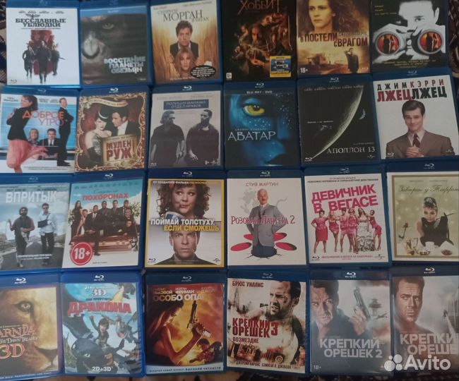 Blu-ray. Лицензия. Импорт с русским. Коллекционные