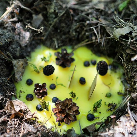 Свеча земляная магическая 