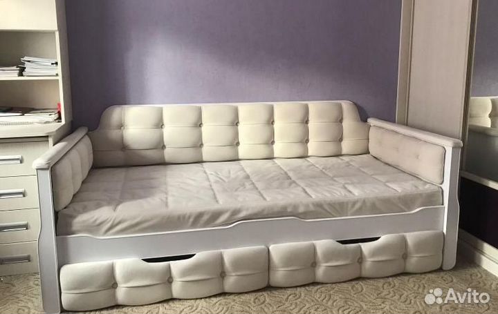 Детская кровать диван интерьерная