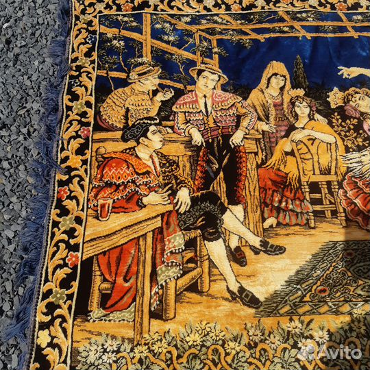 Ковер ГДР Испанский танец