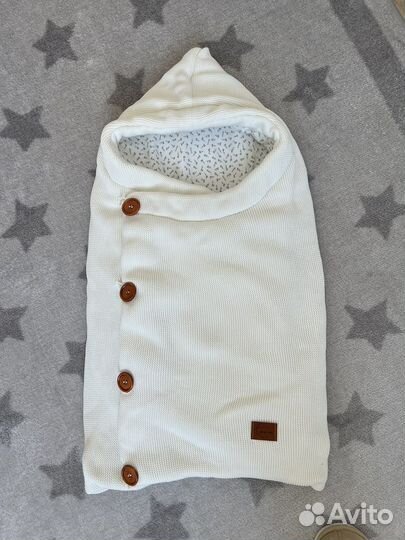 Конверт на выписку для новорожденного Loomknits