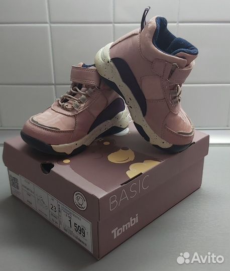 Ботинки для девочки Tombi 23