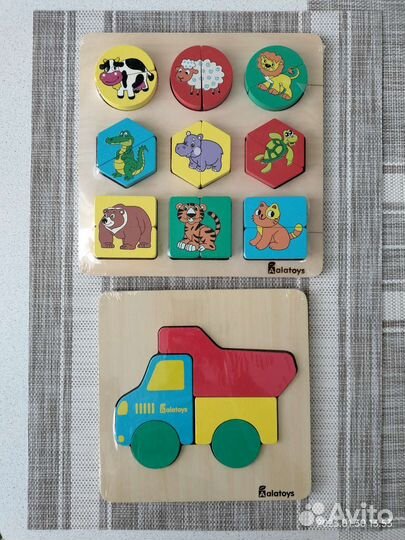 Новые Развивающие деревянные игрушки/пазлы
