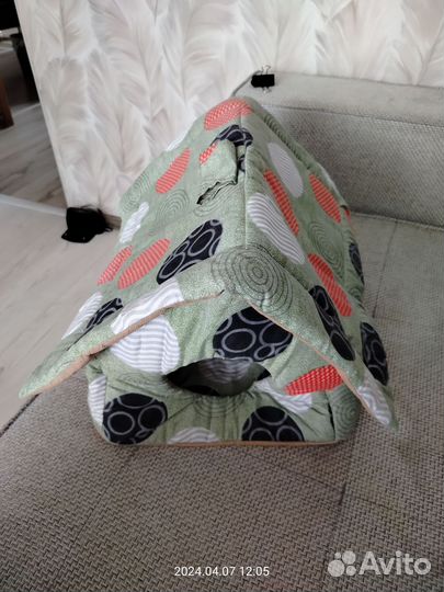 Мягкий домик для собаки