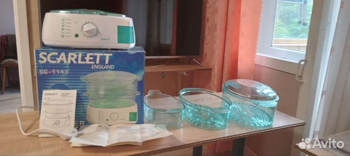 Пароварка Scarlett