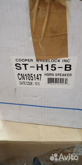 Пожарный оповещатель cooper Wheelock