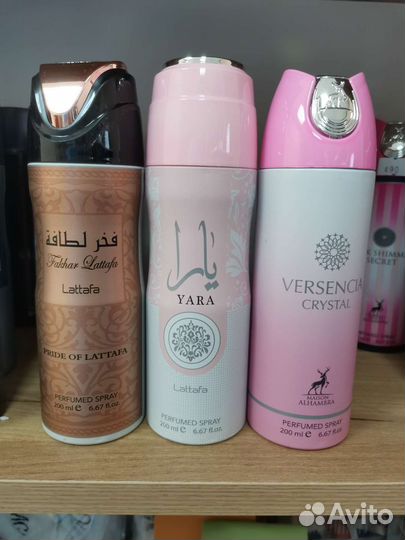 Парфюмерия. Духи. Парфюмированные спреи