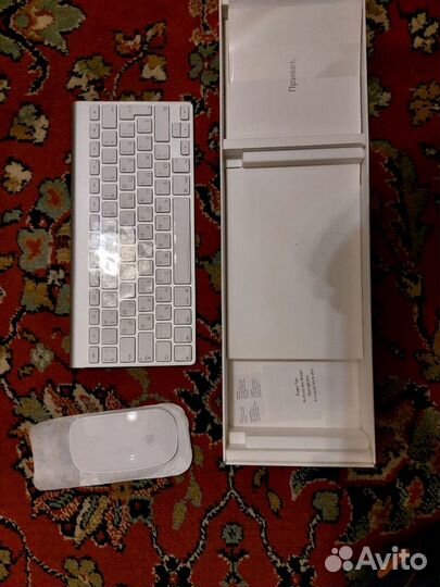 Комплект Apple Magic Mouse 1 и Magic Keyboard 1