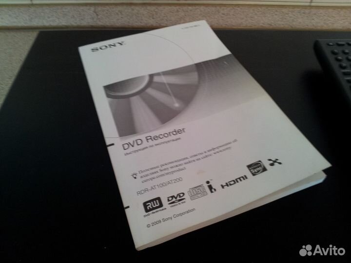DVD - рекордер sony